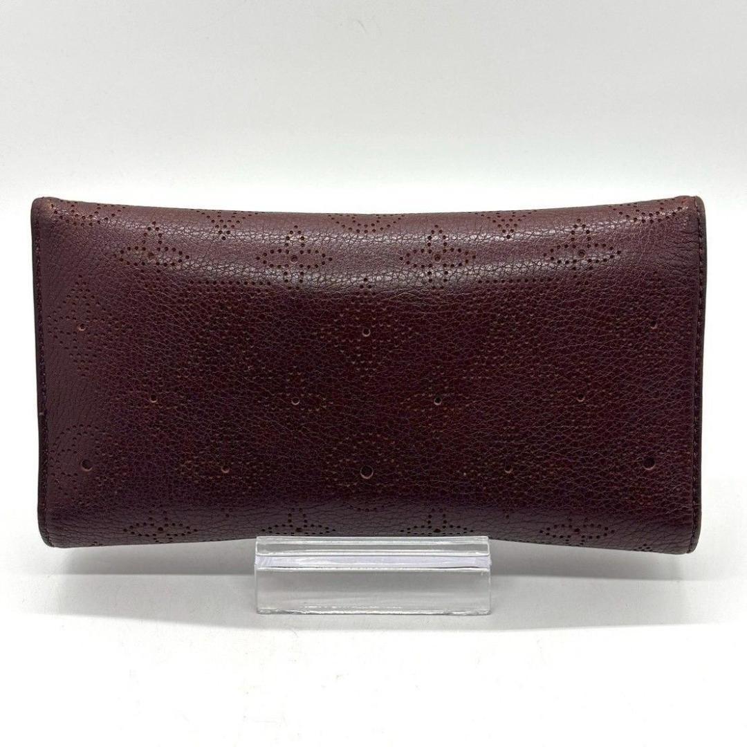 こ*ん様 ルイヴィトン　マヒナ ポルトフォイユ・アメリア 長財布 パンチング レ