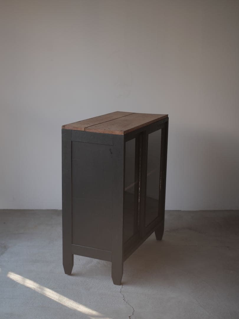 収納棚　食器棚　収納　カウンター　台　古家具　古道具　アンティーク　昭和レトロ