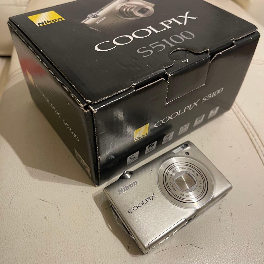 Nikon デジタルカメラ COOLPIX S5100【箱・付属付き】