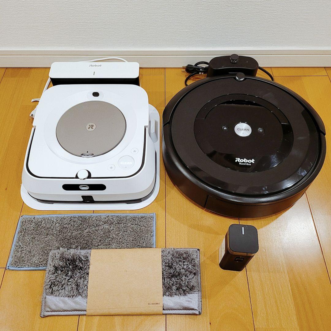 ルンバ e5 ＋ ブラーバ ジェット m6 セット iRobot ロボット掃除機