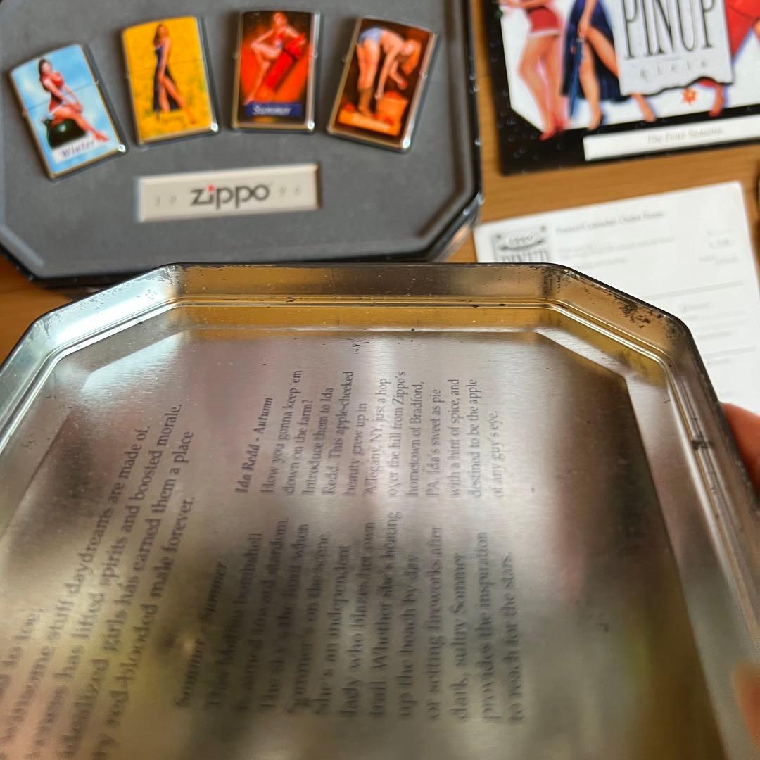 ZIPPO PINUP girls ピンナップガールライター4本セット