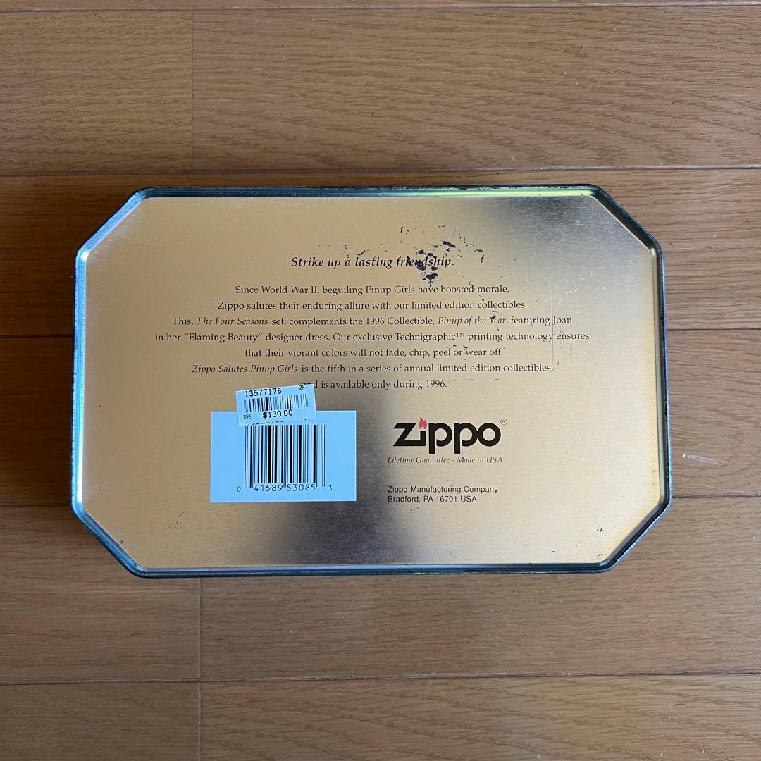 ZIPPO PINUP girls ピンナップガールライター4本セット