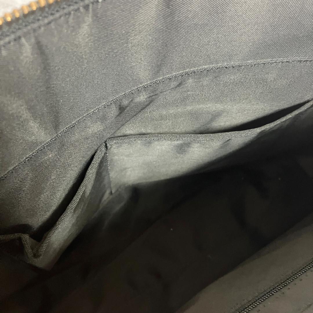 B290【極美品】LANVIN en Bleu★ビジネストートバッグ ブラック