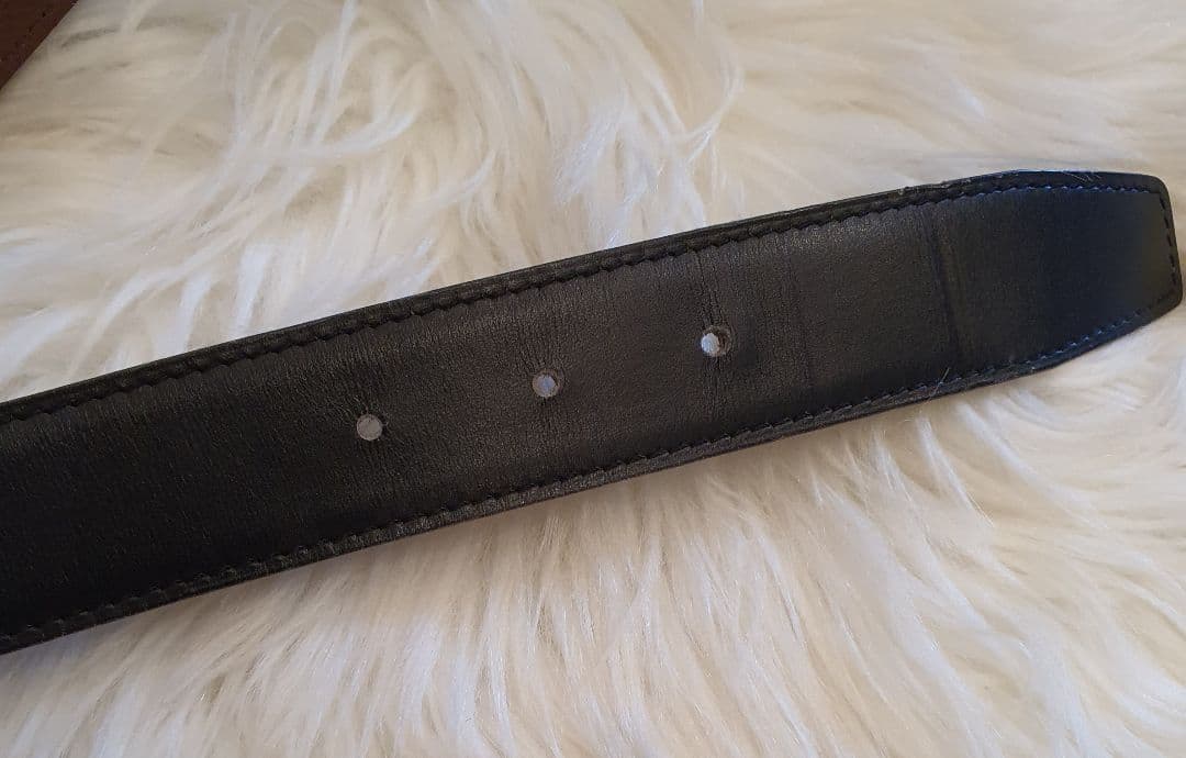 ✨HERMES エルメス Hバックル ベルト レザー 皮ベルト 黒✨