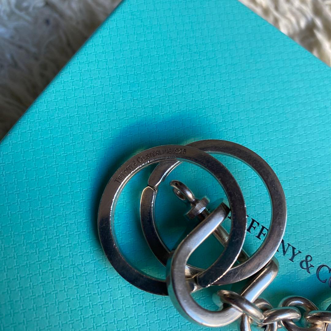 ティファニー Silver 925 シャックル キーホルダー リング 2個セット
