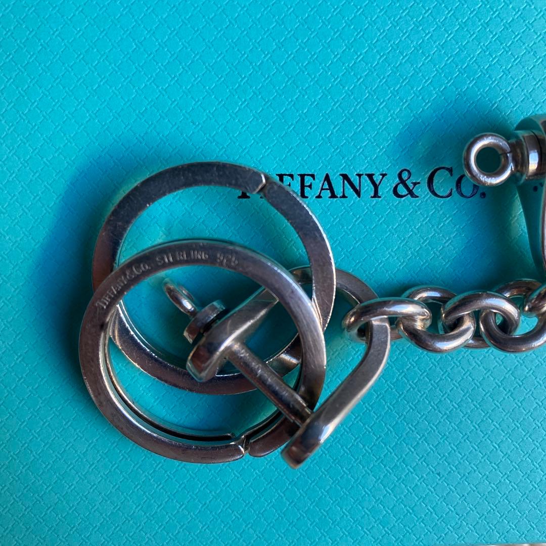 ティファニー Silver 925 シャックル キーホルダー リング 2個セット
