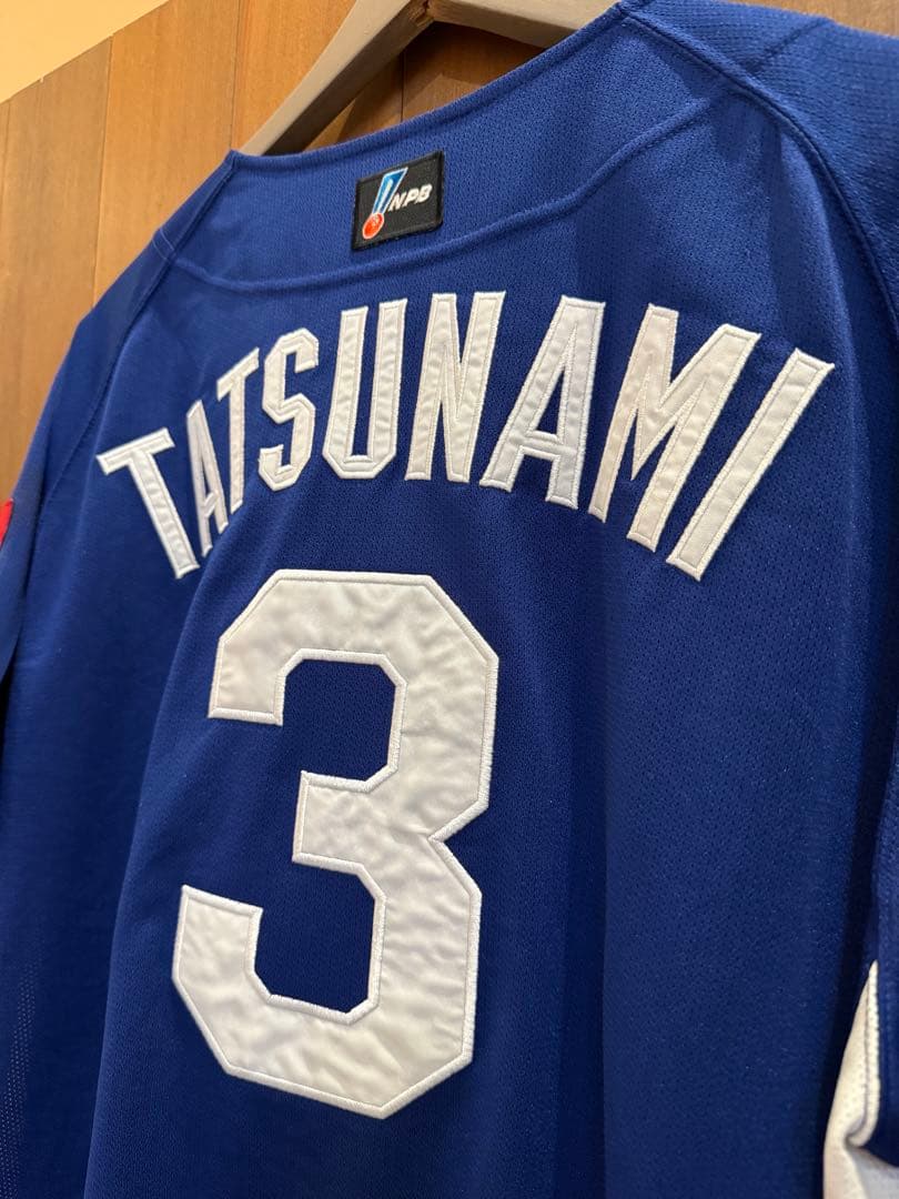 中日ドラゴンズ立浪和義ビジターレプリカユニフォーム2006年優勝M-L★落合福留