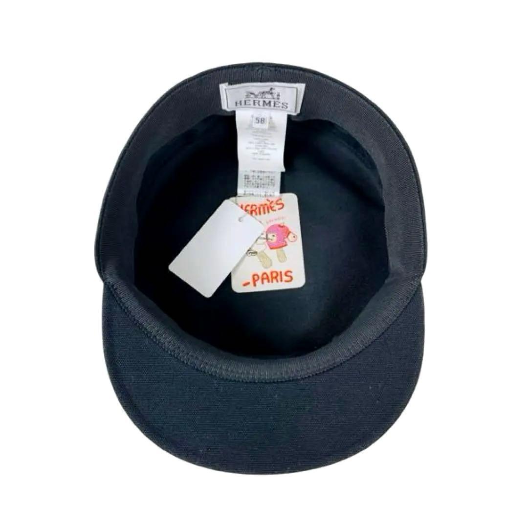 タグ付き未使用品　HERMES エルメス　ジュリエッタ　キャスケット　帽子　58
