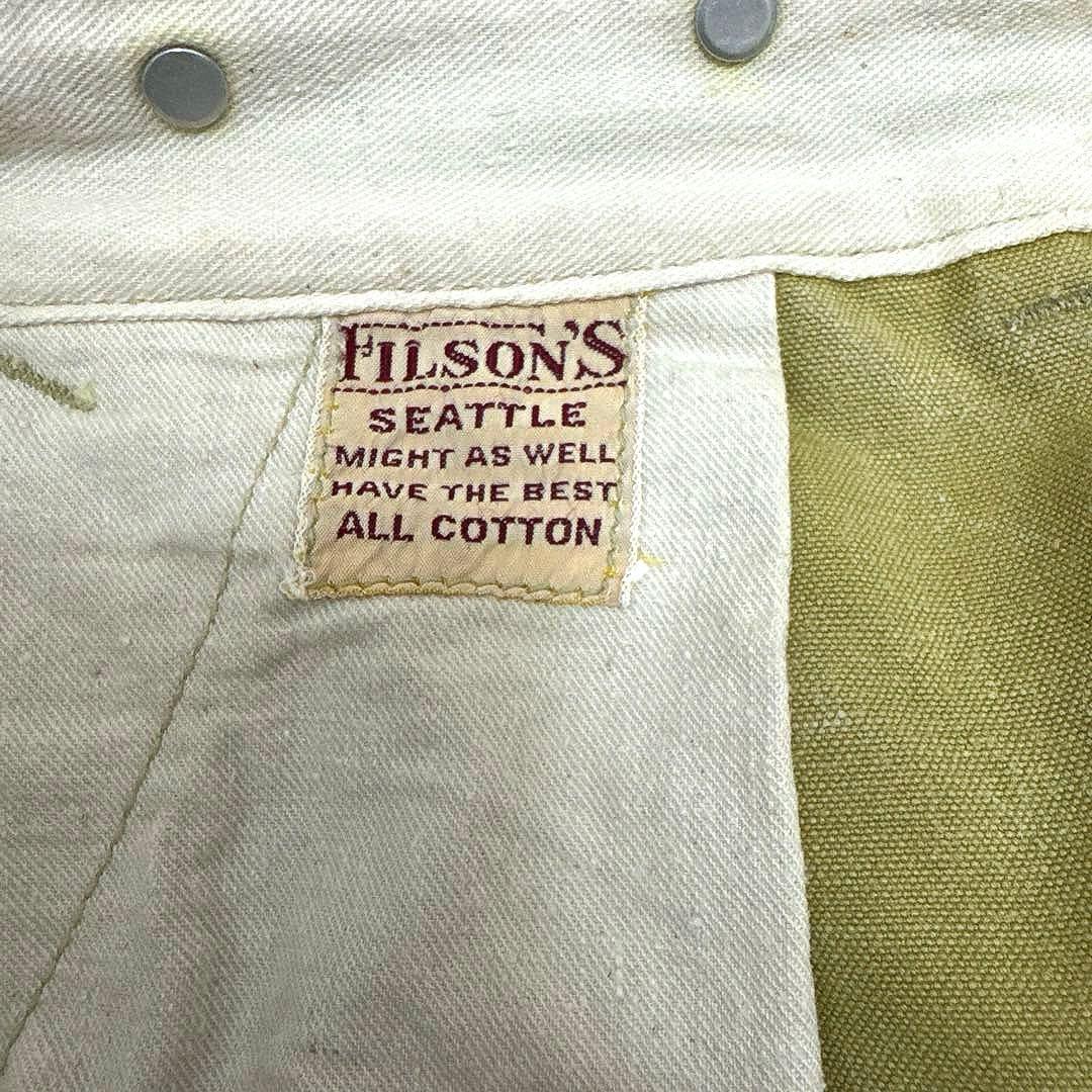 入手困難❗️FILSON ダブルTINパンツ/USA製 50's ユニオンチケット