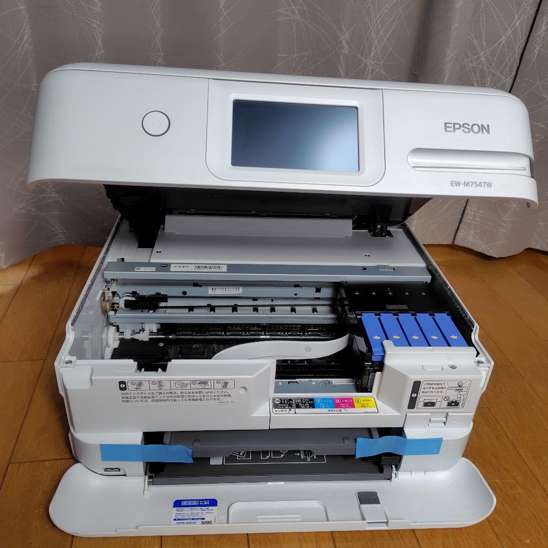 【未使用】 EPSON インクジェットプリンター 複合 A4 EW-M754TW