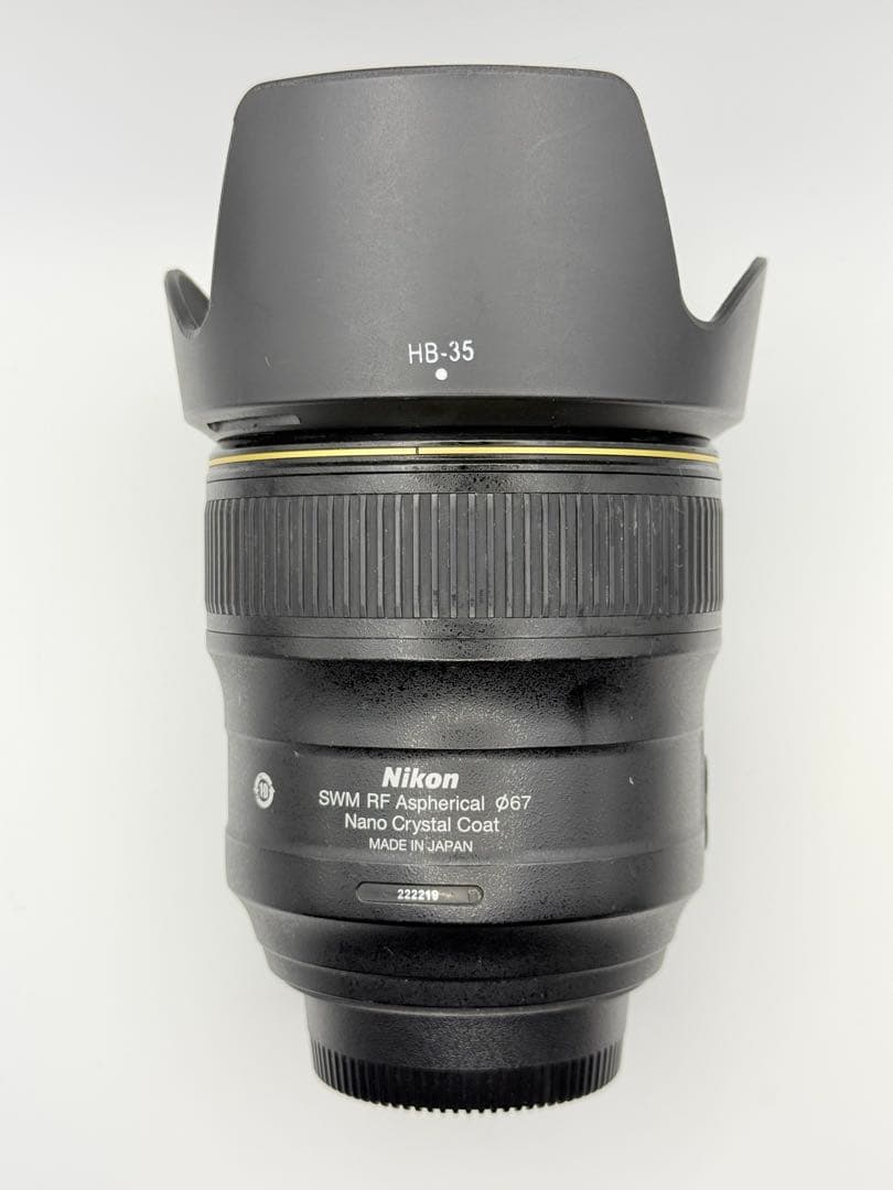 レンズ(単焦点) Nikon AF-S NIKKOR 35mm f/1.4G