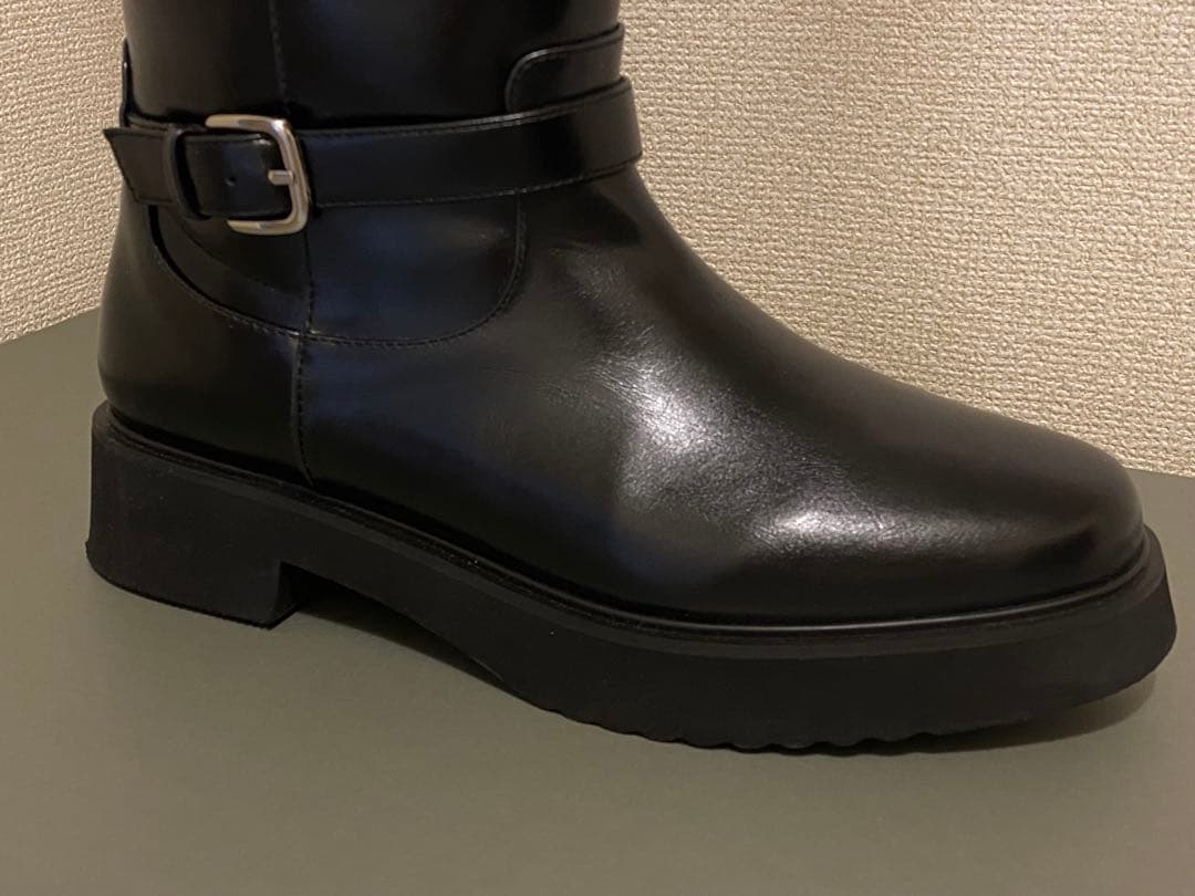 SNIDEL バリエライダースブーツ ブラック L