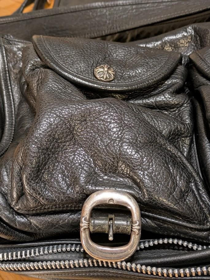 【名作/RINKAN購入】クロムハーツ JJ DEAN ラージ ショルダーバッグ