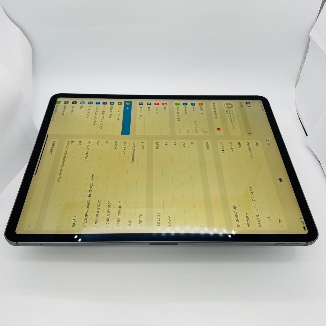 電池93% iPad Pro 12.9インチ 第４世代　256GB SIMフリー