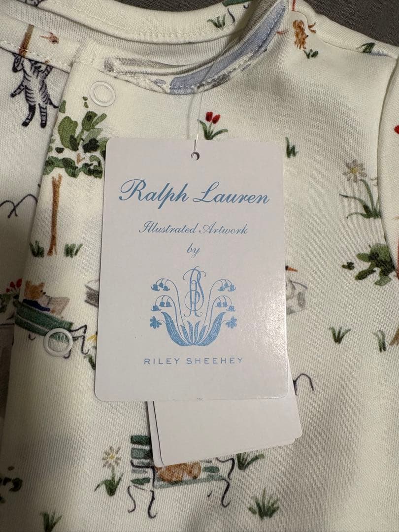 RL ベビー x Riley Sheehey ガウンカバーオール