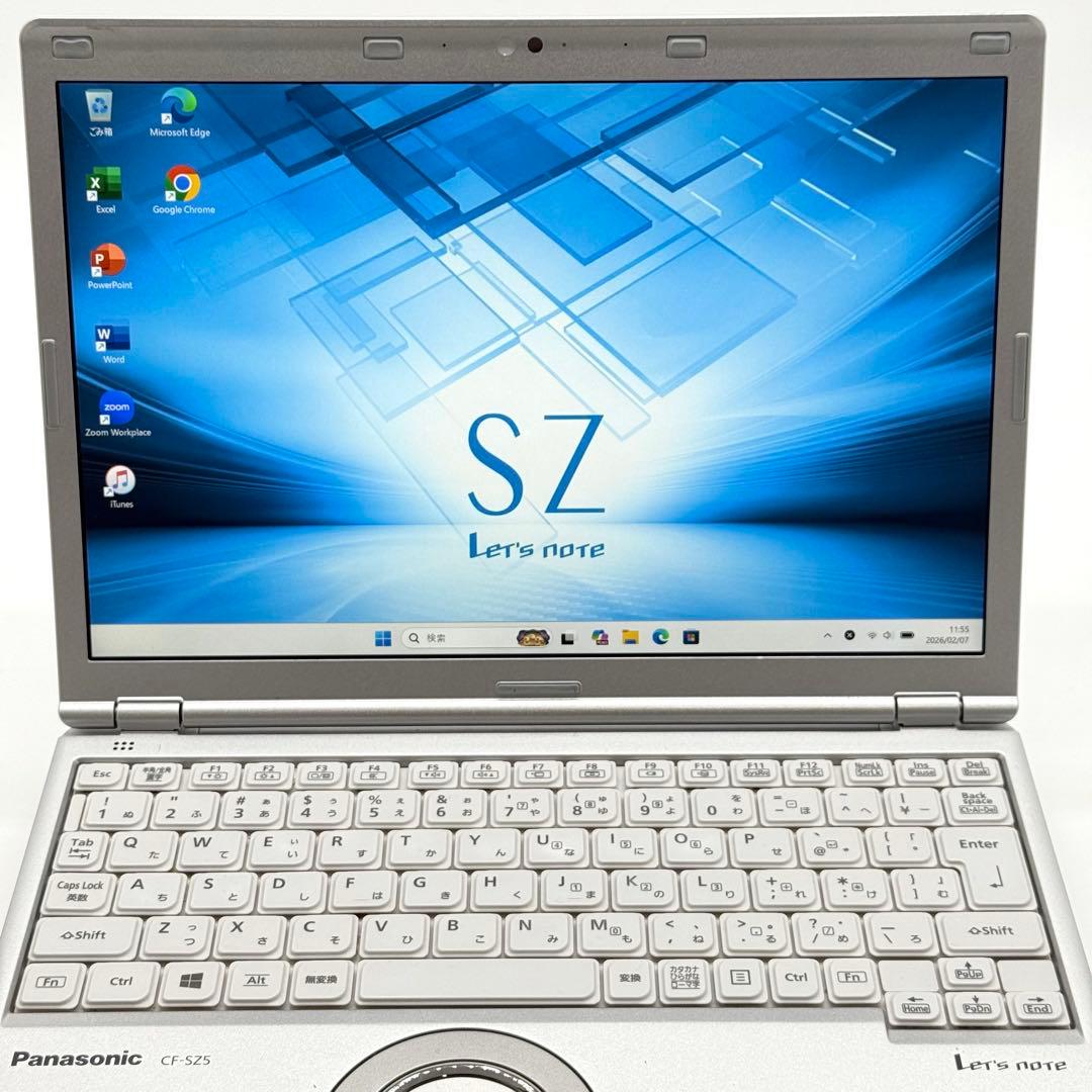 Let's note SZ5 Core i7 16GB SSD1TB 小型軽量