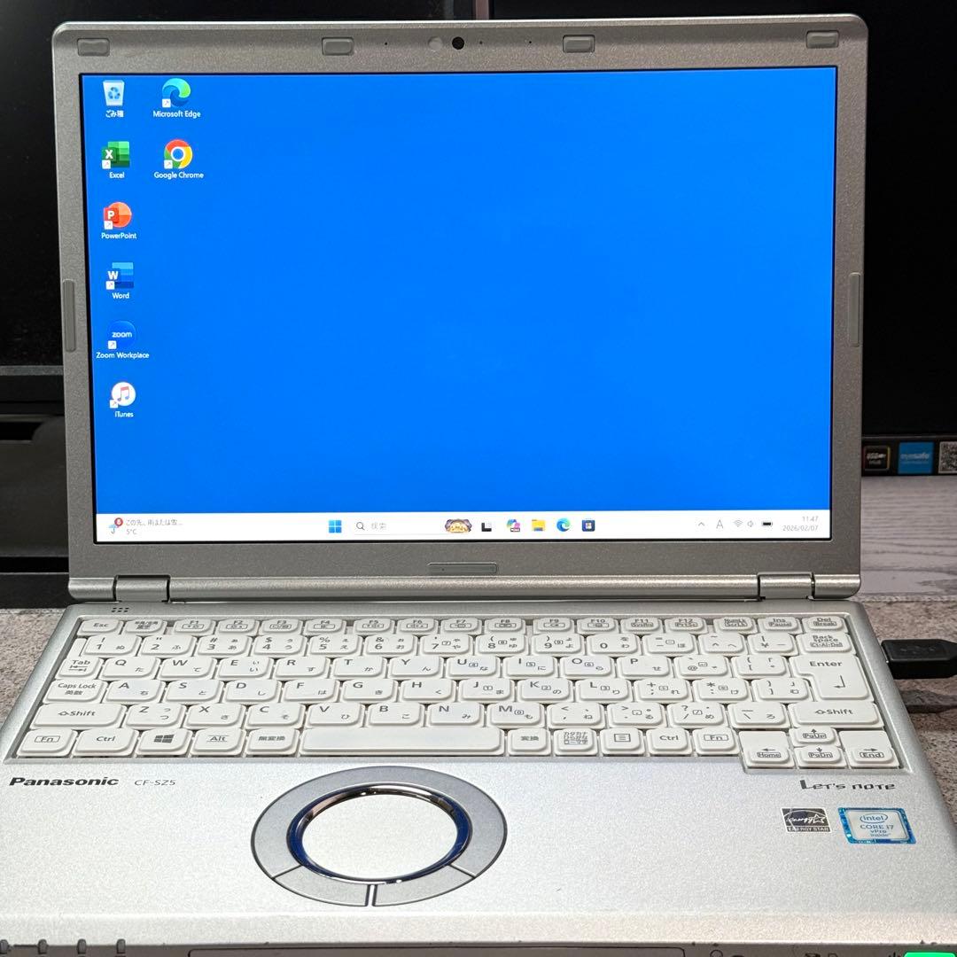 Let's note SZ5 Core i7 16GB SSD1TB 小型軽量