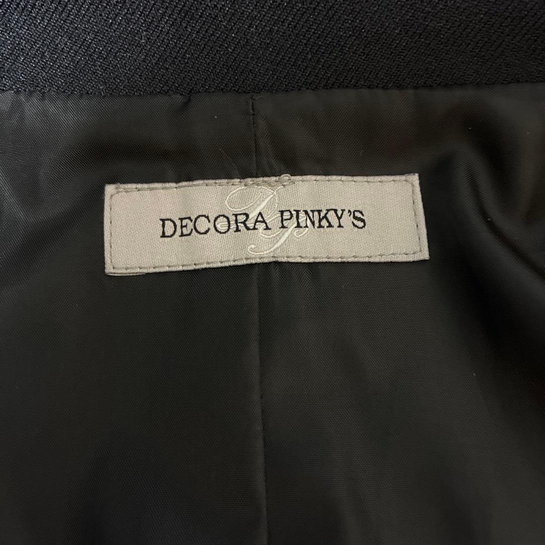 【美品】卒服 女の子 デコラピンキーズ 160cm セットアップ