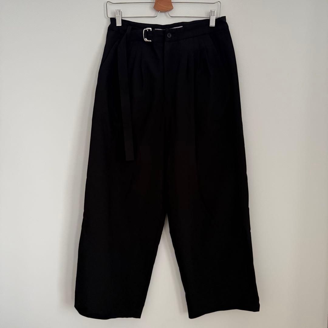 パンツ White Mountaineering 4TUCK WIDE PANTS
