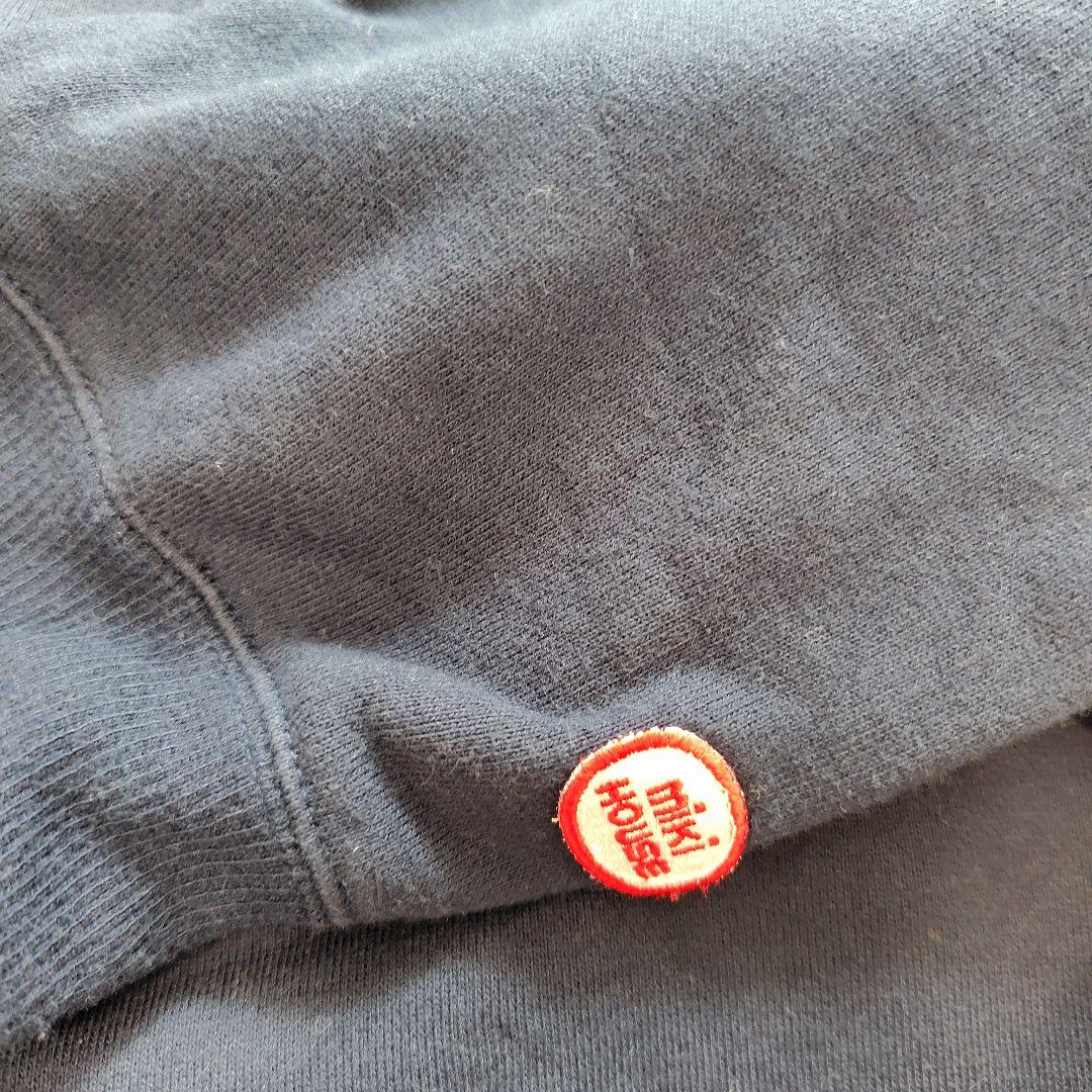 ミキハウス　親子　お揃い　トレーナー　色違い　　 Lサイズ　90　100