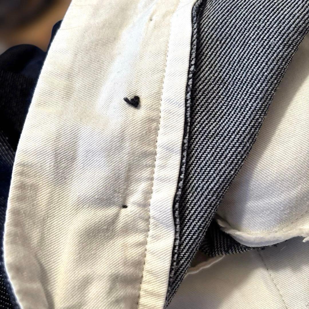 パンツ NEAT 22SS plastic denim wide 44