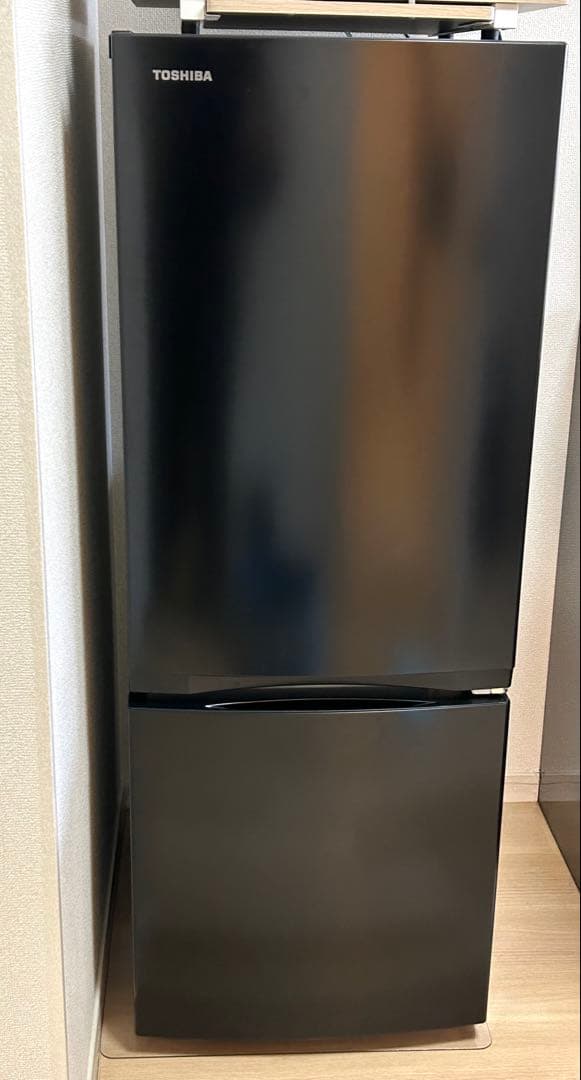 TOSHIBA GR-V15BS(K) 冷蔵庫 138L ブラック