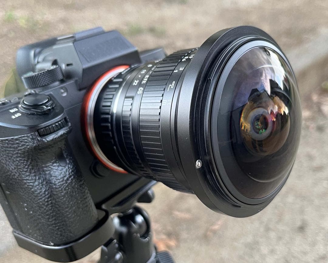 7Artisans　MF 7.5mm f/3.5 APS-C EF　魚眼　美品