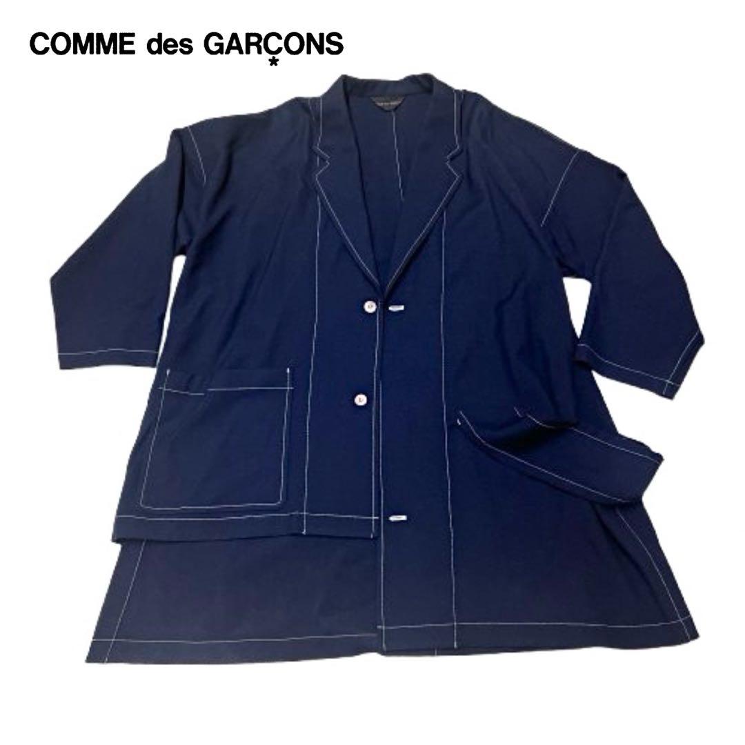 美品！コムデギャルソン アシメントリー ウール ジャケット アーカイブmi088