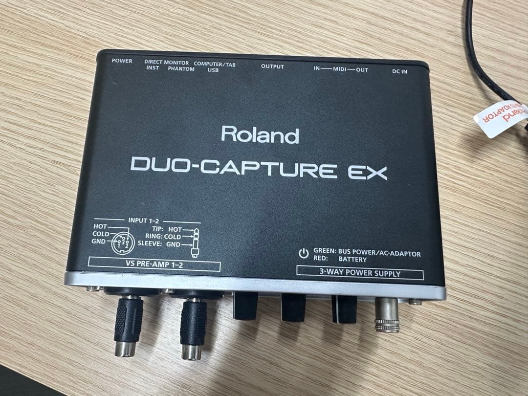 Roland V-8HD　DUO-CAPTURE EXおまけつき