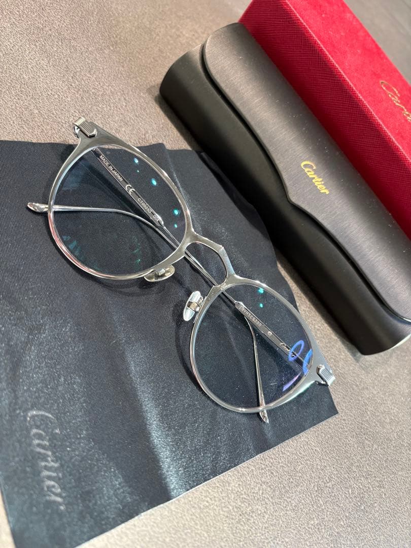 Cartier メタルフレームサングラス クロムハーツ