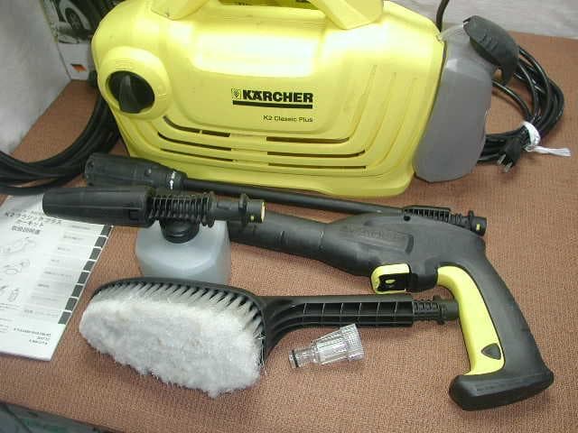 KARCHER K2 Classic プラスカーキット高圧洗浄機 動作確認済み