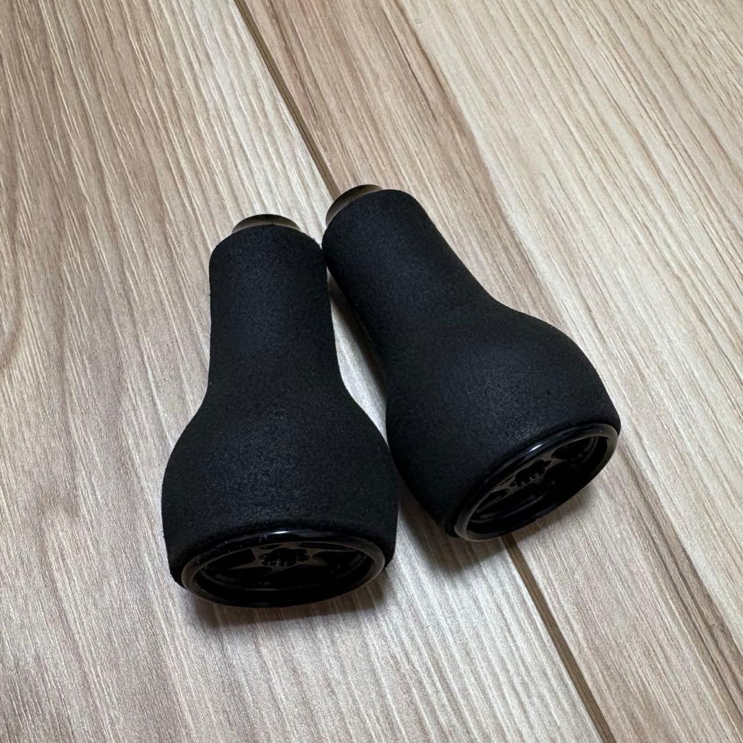 drtバリアルハンドル　カルフォームノブ　ブラック　2個セット