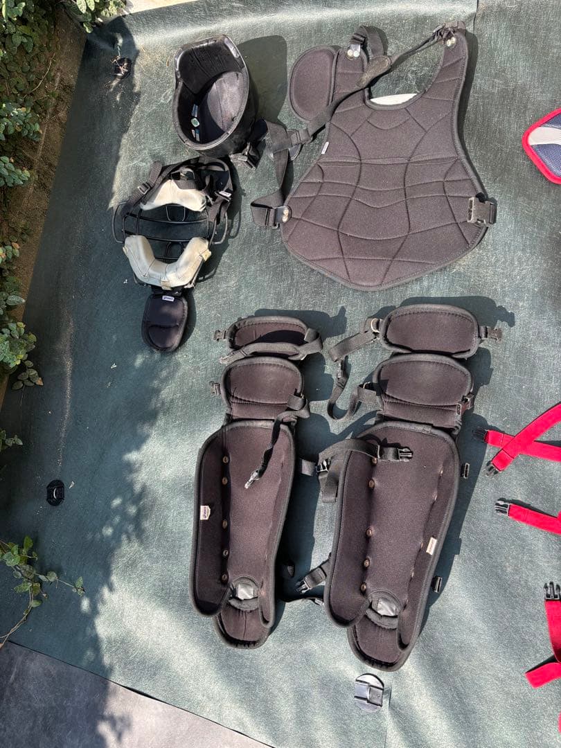 一般軟式　キャッチャー用防具 　セット