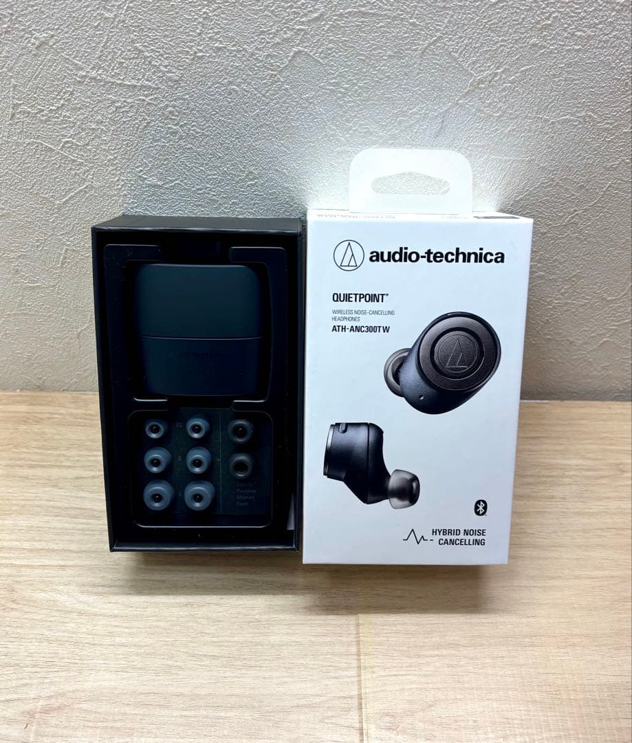 オーディオテクニカ ワイヤレス ノイキャン イヤホン ATH-ANC300TW