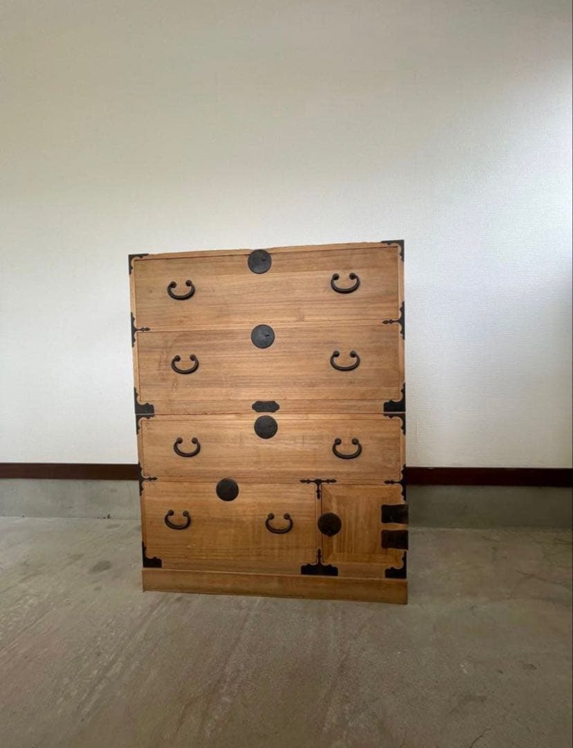 p*o様 時代筆 タンス引出収納 レトロ 金具家 具衣装箪笥和箪笥古家具収納棚