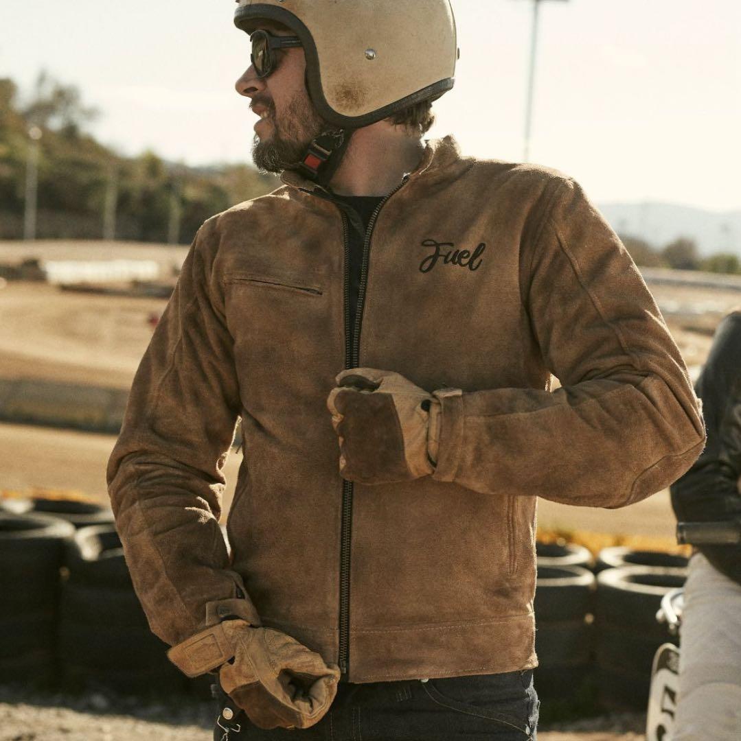 Fuel スエードライディングジャケット XLサイズ