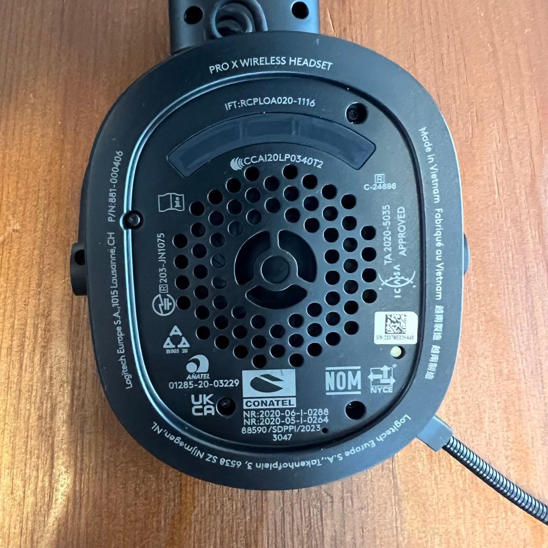 Logicool G PRO X WIRELESSヘッドセット