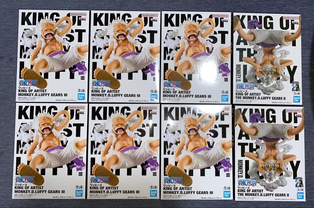 モンキー・Ｄ・ルフィ　KING OF ARTIST GEAR5 Ⅱ Ⅲ ニカ