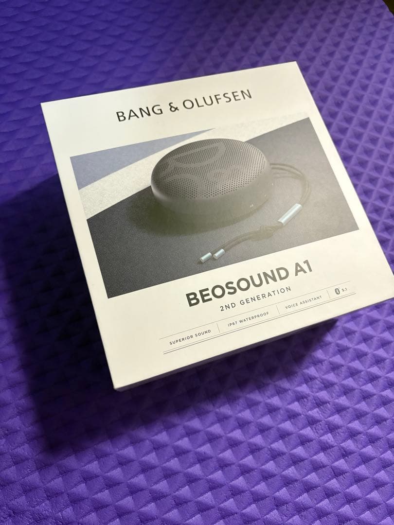 スピーカー・ウーファー BEOSOUND-A1-2ND-GEN-ANTHRACITE-OXYGEN