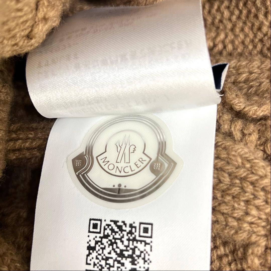 『極美品』MONCLER BERRETTO カシミヤ混 ニット帽