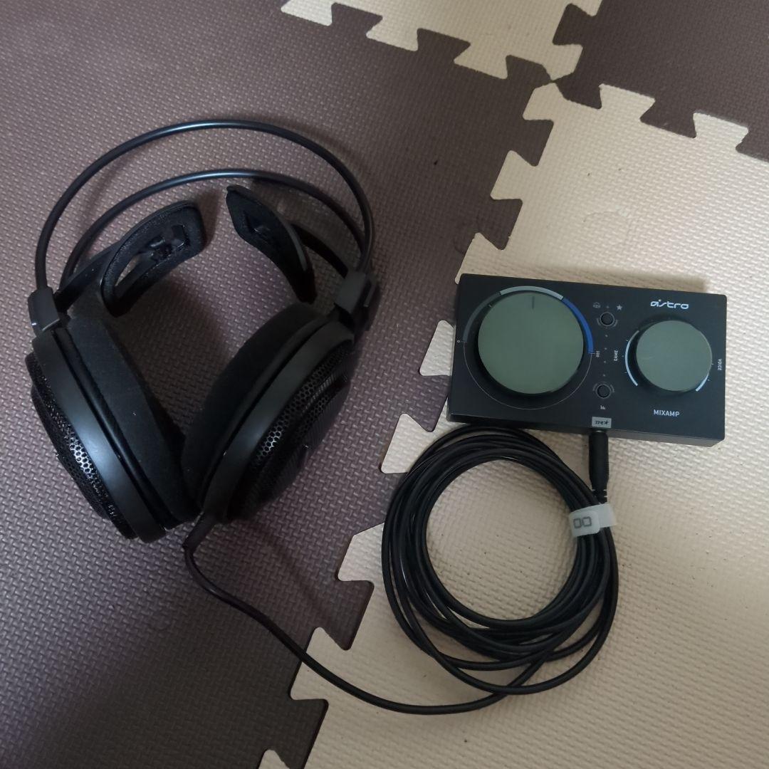 astro MIXAMP & audio-technica ヘッドホンセット