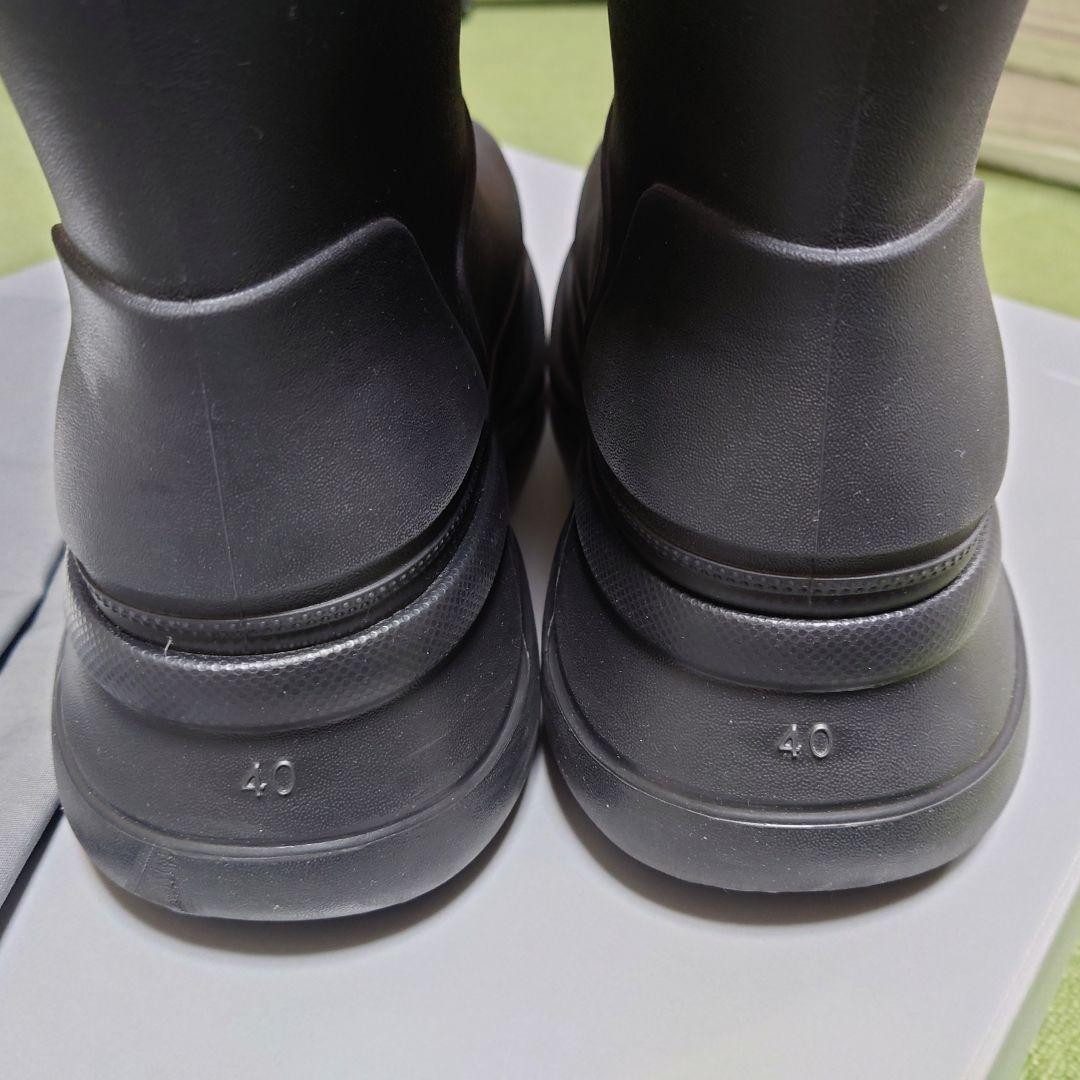 靴 balenciaga crocs boots black