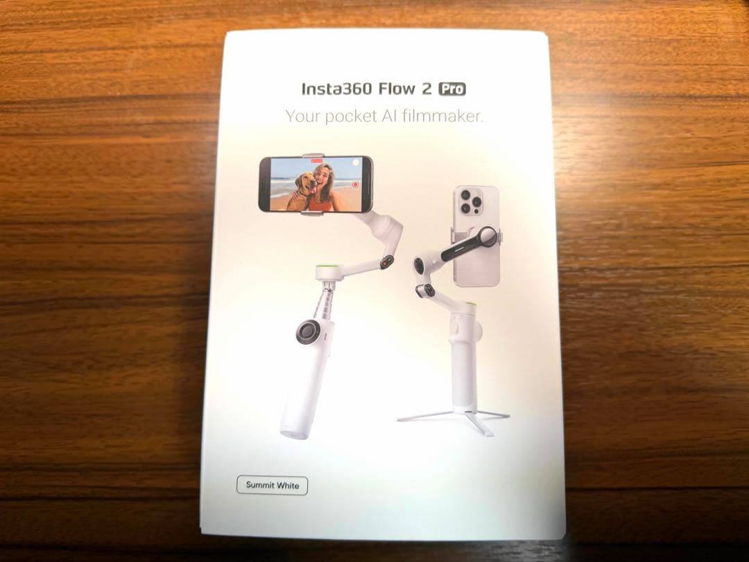 Insta360 Flow 2 Pro ホワイト+磁気スマートフォンマウント
