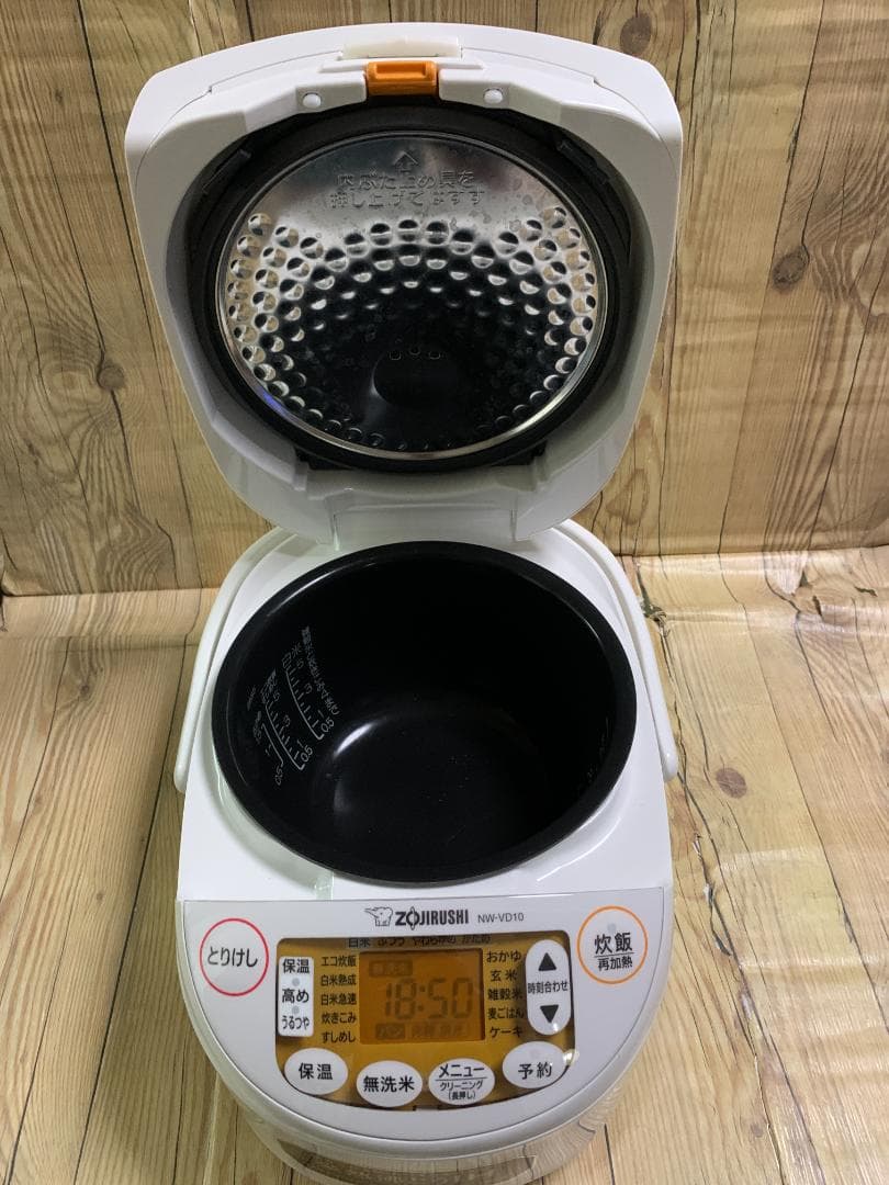 ZOJIRUSHI 象印 IH炊飯ジャー ホワイト NW-VD10-WA