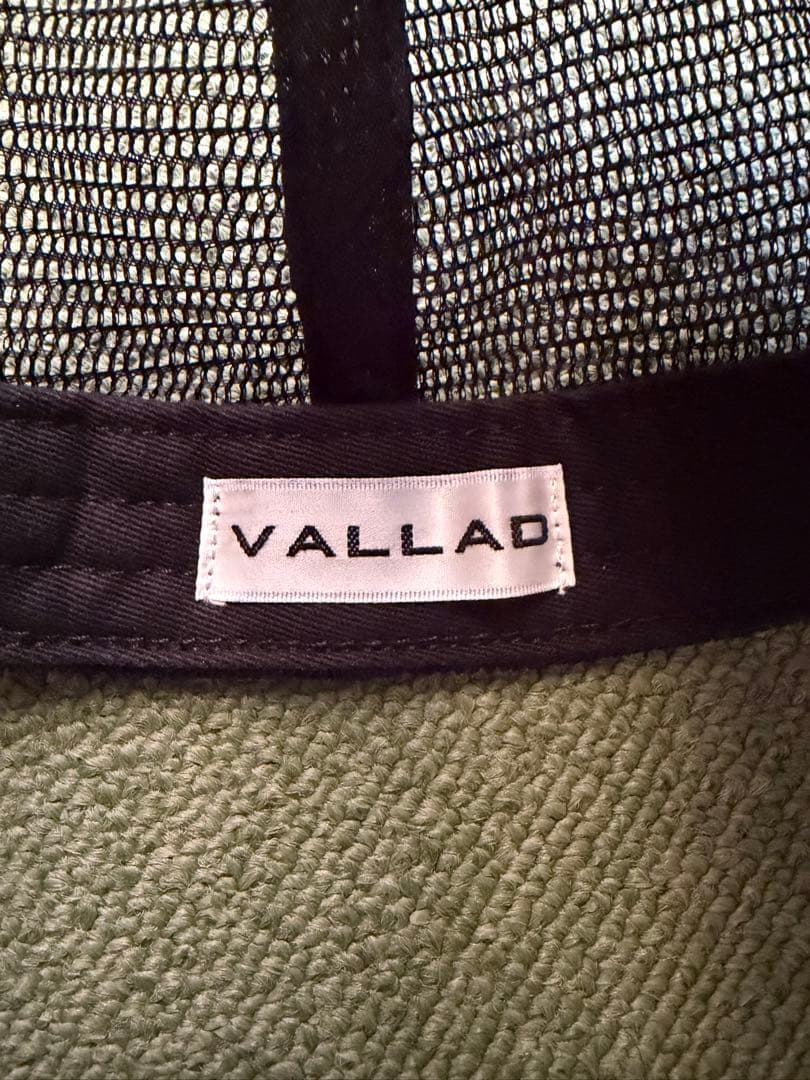 VALLAD STUDIO メッシュキャップ 黒
