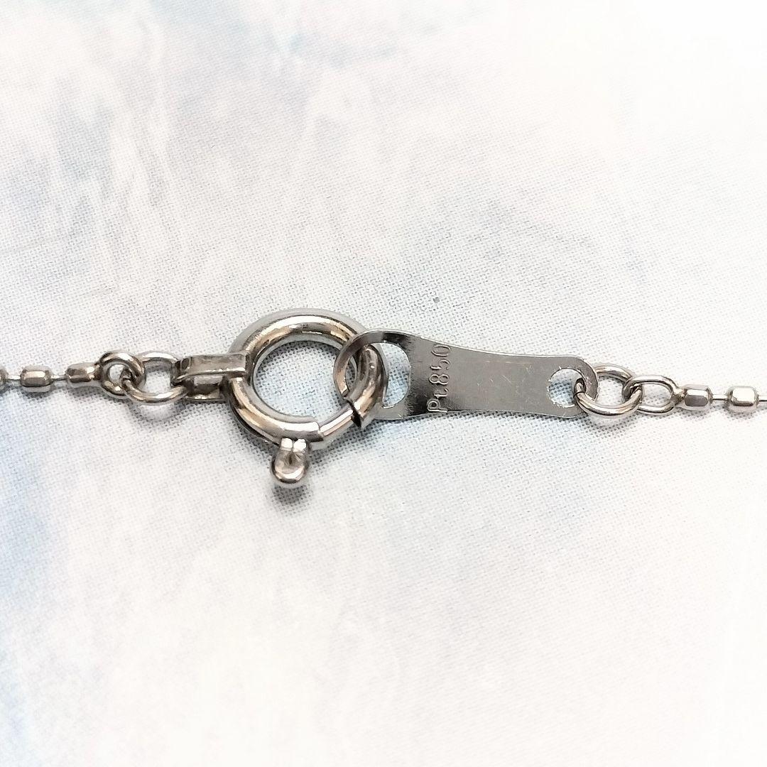 タイムセール♡Pt850/Pt900ダイヤモンドプチネックレス 0.30ct