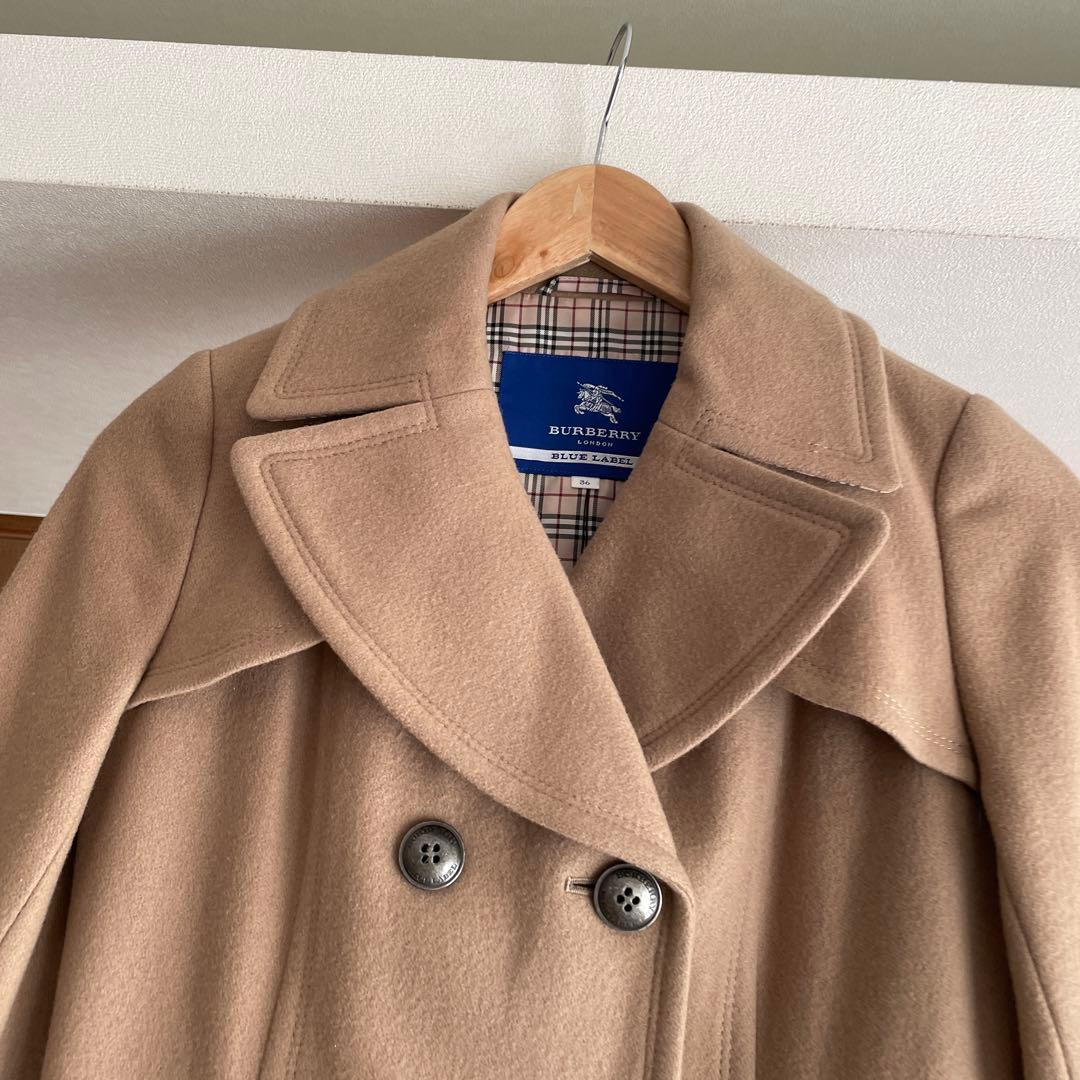 BURBERRY BLUE LABELバーバリーブルーレーベル　チェック　コート