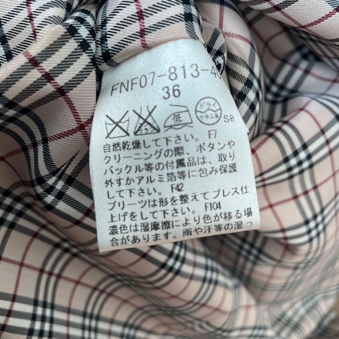 BURBERRY BLUE LABELバーバリーブルーレーベル　チェック　コート