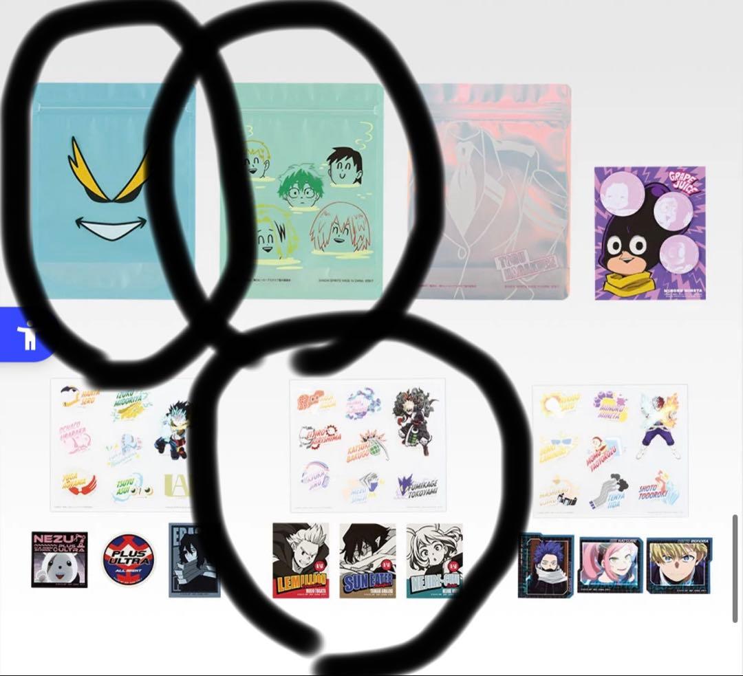 一番くじ　Ａ賞 緑谷出久 ～雄英高校1-A～　H賞 G賞おまけ付