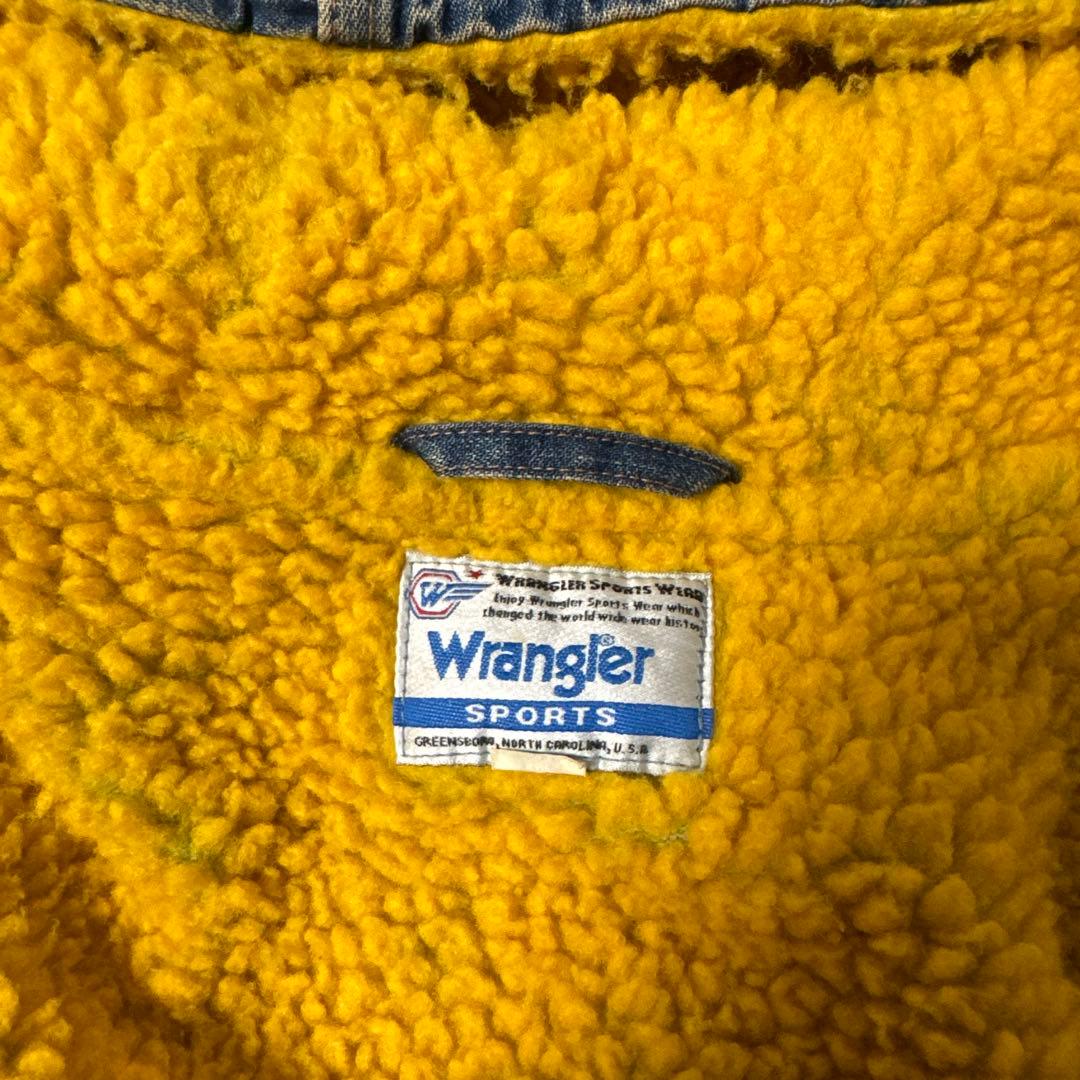 S*T様 ￼Wrangler sports 80s' ボア付きパーカー サイズL